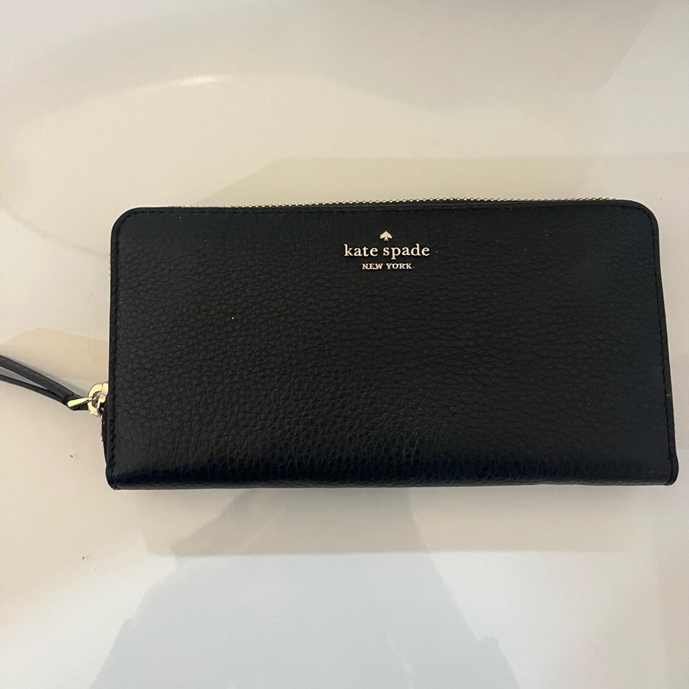 New Kate Space Wallet in Black